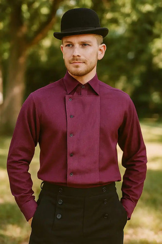Chemise lin boutons - en, à
