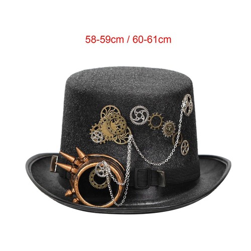 Steampunk chapeaux fedoras - chapeaux,