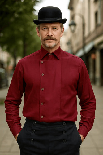 Chemise lin boutons - en,